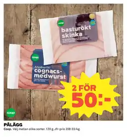 Coop PÅLÄGG erbjuda