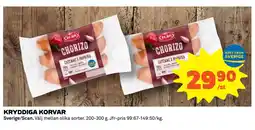 Coop Daglivs KRYDDIGA KORVAR erbjuda