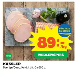 Coop Daglivs KASSLER erbjuda