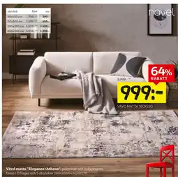 XXXLutz Vävd matta Elegance+Athene erbjuda
