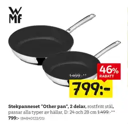XXXLutz Stekpanneset Other pan, 2 delar erbjuda