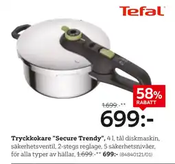 XXXLutz Tryckkokare Secure Trendy erbjuda