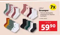 Lidl Strumpor erbjuda