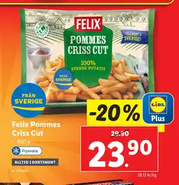 Lidl Felix Pommes Criss Cut erbjuda