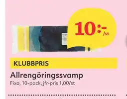 Fixa kökssvamp