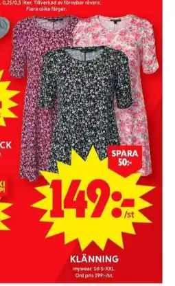 ICA Maxi Mywear klänning erbjuda