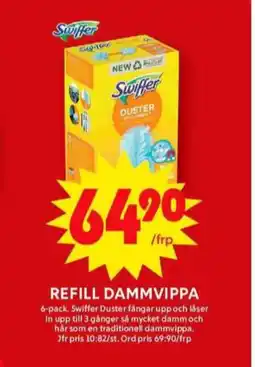 ICA Maxi Swiffer dammvippa erbjuda
