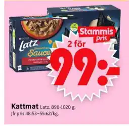 Latz kattmat