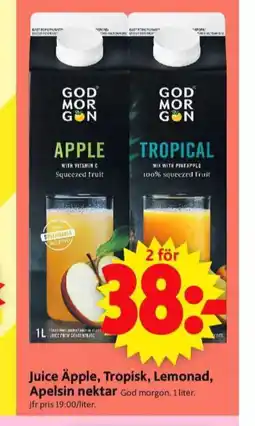 ICA Supermarket God morgon juice erbjuda