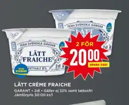Willys Garant crème fraiche erbjuda