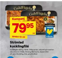 City Gross Strimlad kycklingfilé erbjuda