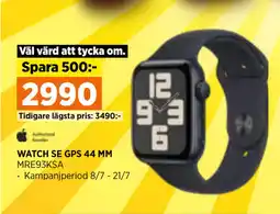 Power WATCH SE GPS 44 MM erbjuda