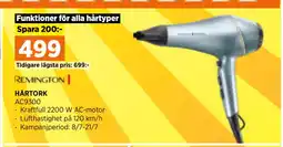 Power HÅRTORK erbjuda