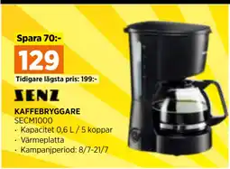 Power KAFFEBRYGGARE erbjuda