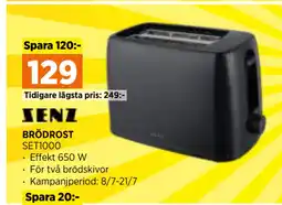 Power BRÖDROST erbjuda