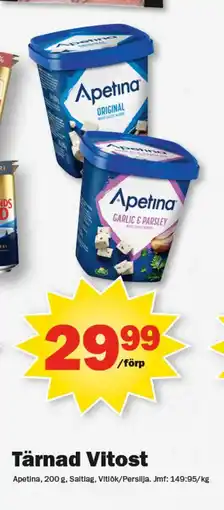 Pekås Tärnad Vitost erbjuda