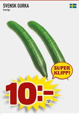Nya Pulsen SVENSK GURKA erbjuda