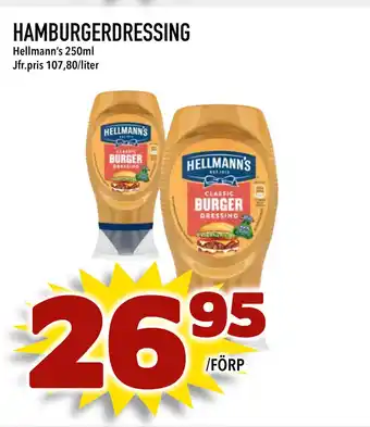 Nya Pulsen HAMBURGERDRESSING erbjuda