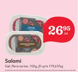 Hemköp Salami erbjuda