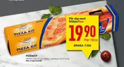Willys PIZZAKIT erbjuda