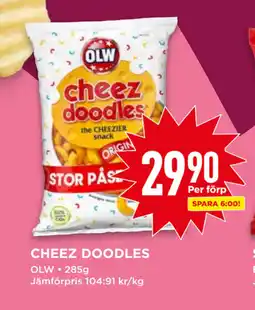 Willys CHEEZ DOODLES erbjuda