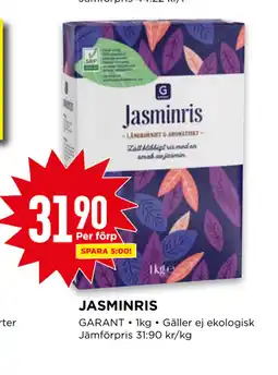 Willys JASMINRIS erbjuda