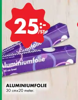 ÖoB ALUMINIUMFOLIE erbjuda