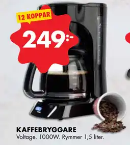 ÖoB KAFFEBRYGGARE erbjuda
