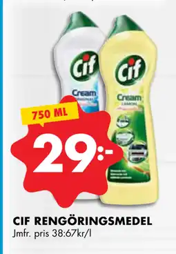 ÖoB CIF RENGÖRINGSMEDEL erbjuda