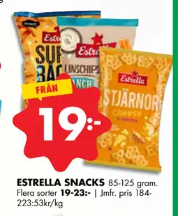 ÖoB ESTRELLA SNACKS erbjuda