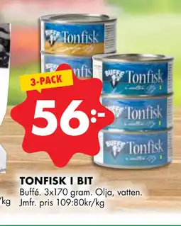 ÖoB TONFISK I BIT erbjuda