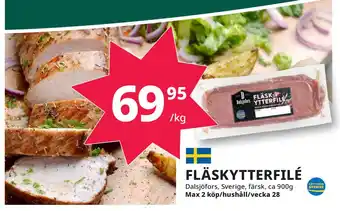 Tempo FLÄSKYTTERFILÉ erbjuda
