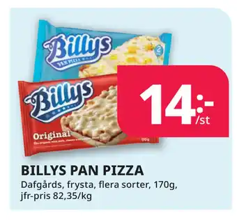 Tempo BILLYS PAN PIZZA erbjuda
