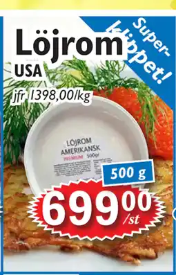 T-jarlen Löjrom erbjuda