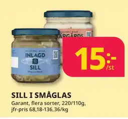Tempo SILL I SMÅGLAS erbjuda