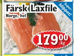 T-jarlen Färsk Laxfile erbjuda
