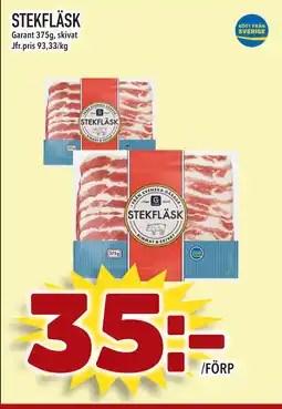 Supergrossen STEKFLÄSK erbjuda