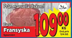 Supergrossen Fransyska erbjuda