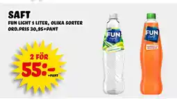 Nelins saft erbjuda