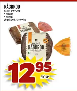 Nelins RÅGBRÖD erbjuda