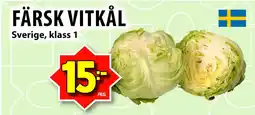 Matvärlden Tensta FÄRSK VITKÅL erbjuda
