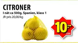 Matvärlden Tensta CITRONER erbjuda