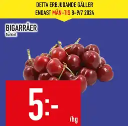 Matdax BIGARRÅER erbjuda