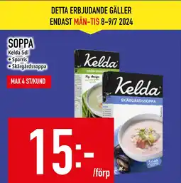 Matdax SOPPA erbjuda