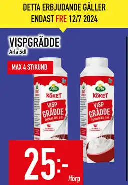 Matdax VISPGRÄDDE erbjuda