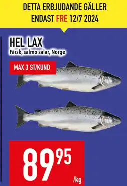 Matdax HEL LAX erbjuda