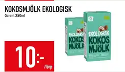 Matdax KOKOSMJÖLK EKOLOGISK erbjuda