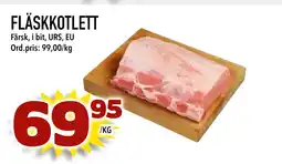 Din Mat FLÄSKKOTLETT erbjuda