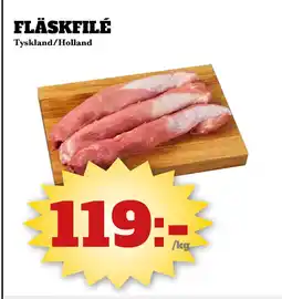Bonum Matmarknad FLÄSKFILÉ erbjuda