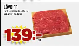 Din Mat LÖVBIFF erbjuda